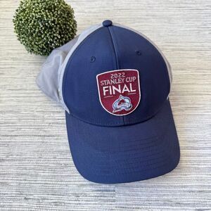 Colorado Avalanche 2022 Stanley Cup Final Locker Room Snapback Hat Fanatics NHL